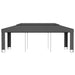 Pavilion cu acoperiș dublu, antracit, 3 x 6 m - WALTI WALTI