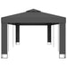 Pavilion cu acoperiș dublu, antracit, 3 x 6 m - WALTI WALTI