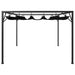 Pavilion de grădină cu acoperiș retractabil, antracit, 3 x 3 m - WALTI WALTI
