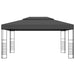 Pavilion, antracit, 3 x 4 m - WALTI WALTI
