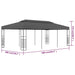 Pavilion marchiză, antracit, 3 x 6 m - WALTI WALTI