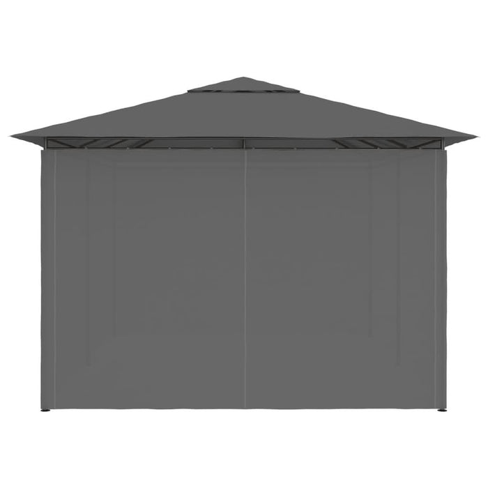 Cort de grădină cu perdele, antracit, 4 x 3 m - WALTI WALTI