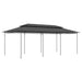 Pavilion, antracit, 600 x 298 x 270 cm - WALTI WALTI