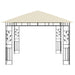 Pavilion cu plasă anti-țânțari, crem, 3x3x2,73 m, 180 g/m² - WALTI WALTI