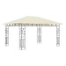 Pavilion cu plasă anti-țânțari, crem, 4x3x2,73 m, 180 g/m² - WALTI WALTI