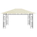 Pavilion cu plasă anti-țânțari, crem, 4x3x2,73 m, 180 g/m² - WALTI WALTI