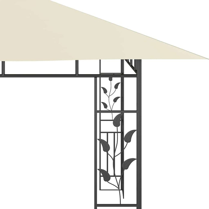 Pavilion cu plasă anti-țânțari, crem, 4x3x2,73 m, 180 g/m² - WALTI WALTI
