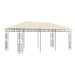 Pavilion cu plasă anti-țânțari, crem, 6 x 3 x 2,73 m - WALTI WALTI