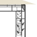 Pavilion cu plasă anti-țânțari, crem, 6 x 3 x 2,73 m - WALTI WALTI
