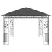 Pavilion cu plasă anti-țânțari, antracit, 3x3x2,73 m, 180 g/m² - WALTI WALTI