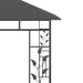 Pavilion cu plasă anti-țânțari, antracit, 3x3x2,73 m, 180 g/m² - WALTI WALTI