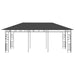 Pavilion cu plasă anti-țânțari, antracit, 6 x 3 x 2,73 m - WALTI WALTI