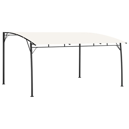 Copertină pavilion de grădină, crem, 4x3x2,55 m - WALTI WALTI