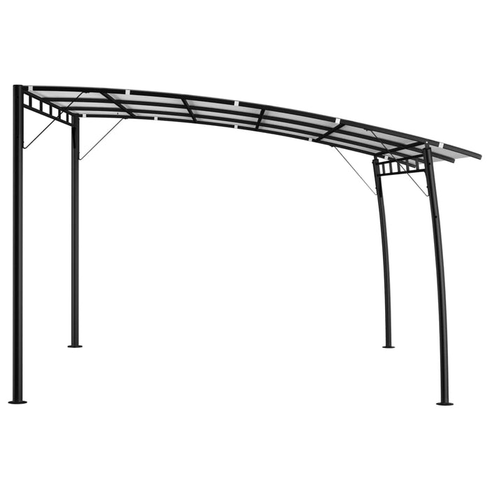 Copertină pavilion de grădină, crem, 4x3x2,55 m - WALTI WALTI