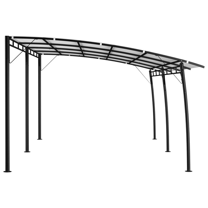 Copertină pavilion de grădină, crem, 6x3x2,55 m - WALTI WALTI