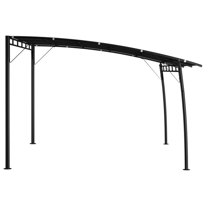 Copertină pavilion de grădină, antracit, 4x3x2,55 m - WALTI WALTI