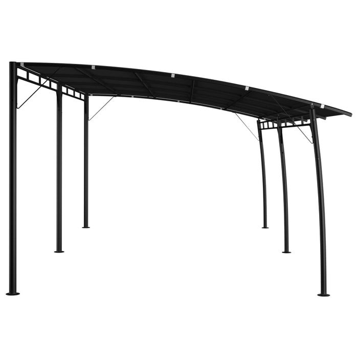 Copertină pavilion de grădină, antracit, 6x3x2,55 m - WALTI WALTI