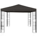 Pavilion, antracit, 3 x 3 m - WALTI WALTI