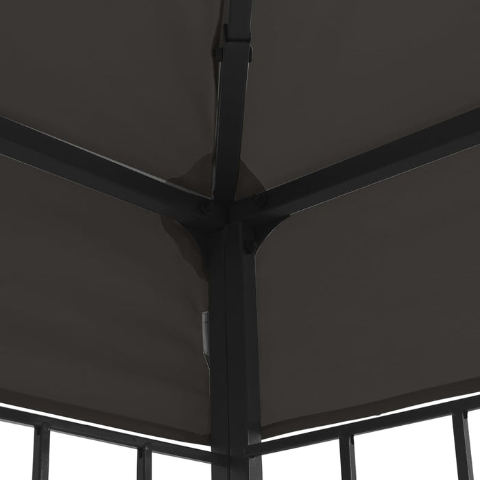 Pavilion, antracit, 3 x 3 m - WALTI WALTI