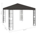 Pavilion, antracit, 3 x 3 m - WALTI WALTI