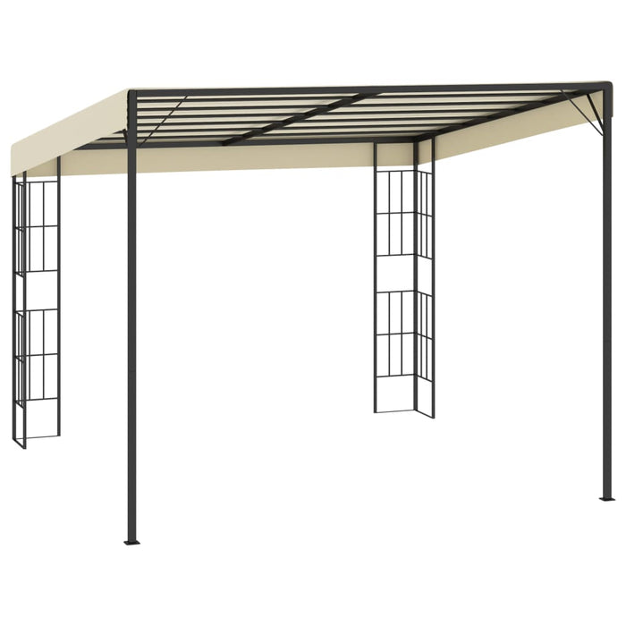 Pavilion de perete, crem, 3 x 3 m, material textil - WALTI WALTI