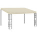 Pavilion de perete, crem, 3 x 4 m, material textil - WALTI WALTI