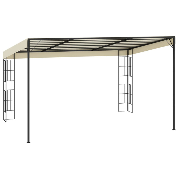 Pavilion de perete, crem, 3 x 4 m, material textil - WALTI WALTI