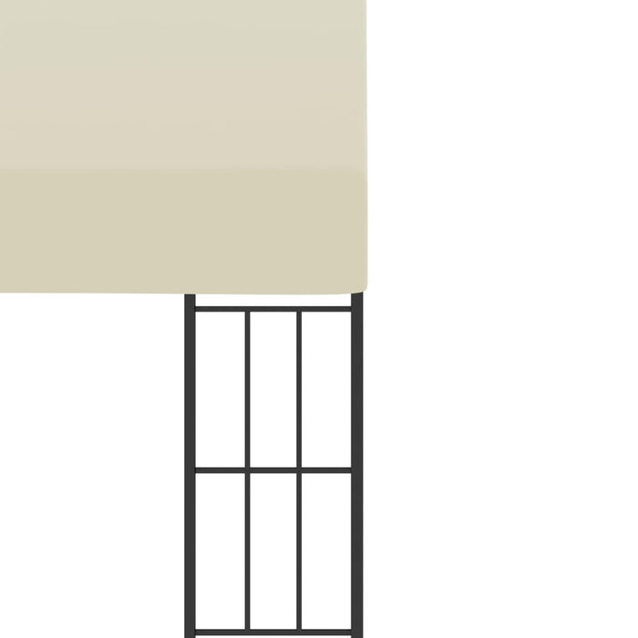 Pavilion de perete, crem, 3 x 6 m, material textil - WALTI WALTI