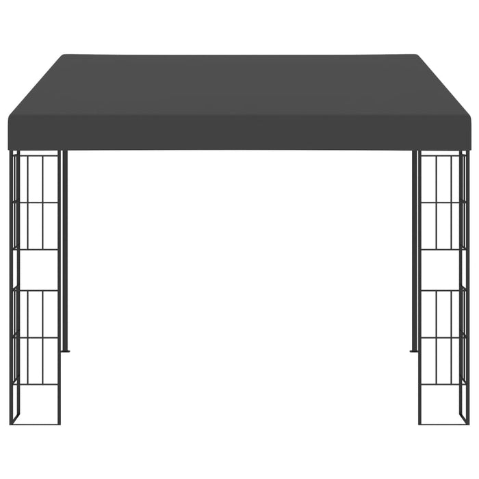 Pavilion de perete, antracit, 3 x 3 m, material textil - WALTI WALTI