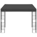Pavilion de perete, antracit, 3 x 3 m, material textil - WALTI WALTI
