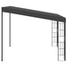 Pavilion de perete, antracit, 3 x 3 m, material textil - WALTI WALTI