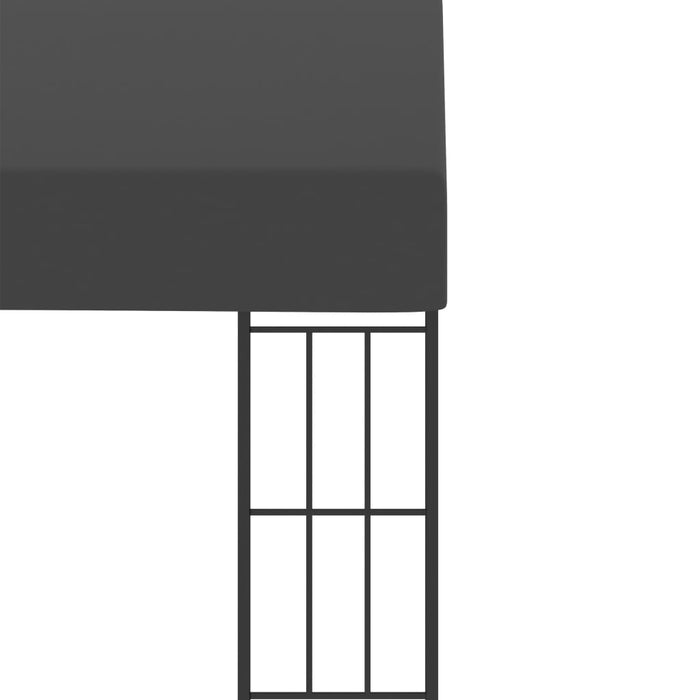 Pavilion de perete, antracit, 3 x 3 m, material textil - WALTI WALTI