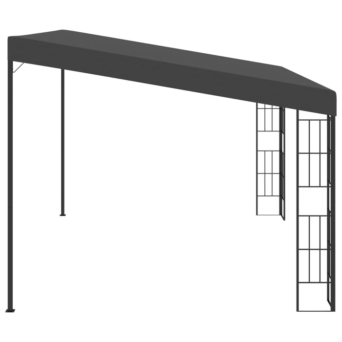 Pavilion de perete, antracit, 3 x 4 m, material textil - WALTI WALTI