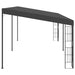 Pavilion de perete, antracit, 3 x 6 m, material textil - WALTI WALTI
