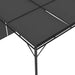Pavilion de grădină cu perdea laterală, antracit, 3x3x2,25 m - WALTI WALTI