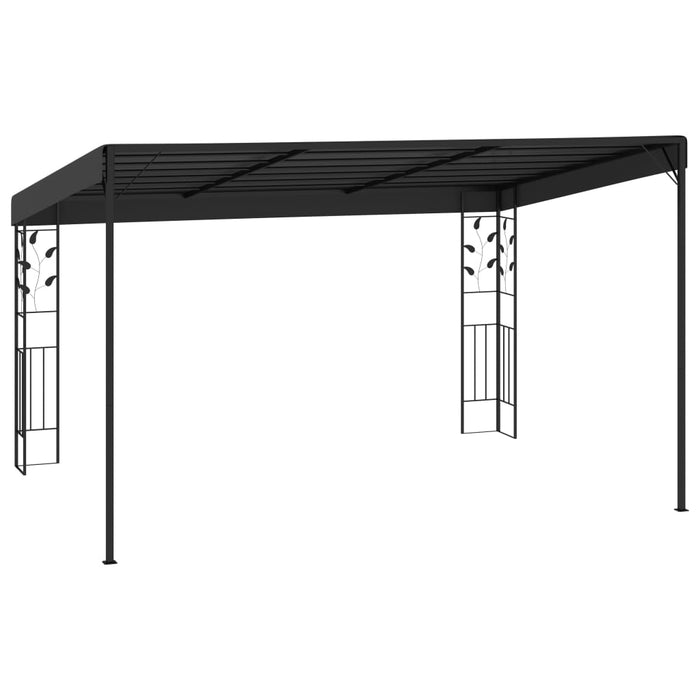 Pavilion de perete, antracit, 4 x 3 x 2,5 m - WALTI WALTI