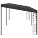Pavilion de perete, antracit, 6 x 3 x 2,5 m - WALTI WALTI