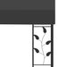 Pavilion de perete, antracit, 6 x 3 x 2,5 m - WALTI WALTI