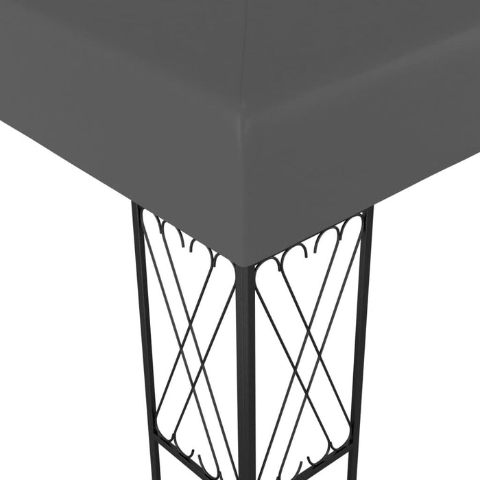 Pavilion, antracit, 3 x 3, material textil - WALTI WALTI