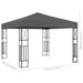 Pavilion, antracit, 3 x 3, material textil - WALTI WALTI