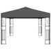 Pavilion, antracit, 3 x 4 m, material textil - WALTI WALTI