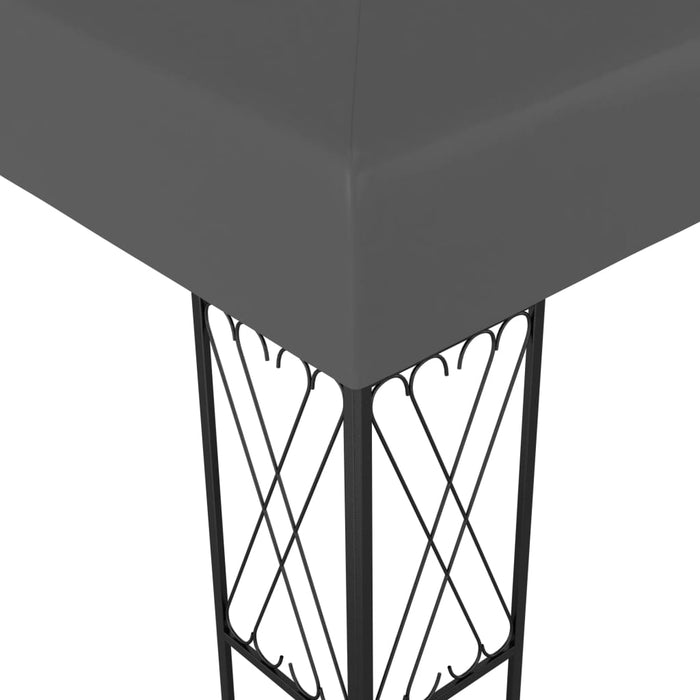Pavilion, antracit, 3 x 4 m, material textil - WALTI WALTI