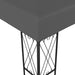 Pavilion, antracit, 3 x 4 m, material textil - WALTI WALTI