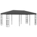 Pavilion, antracit, 3 x 6 m, material textil - WALTI WALTI