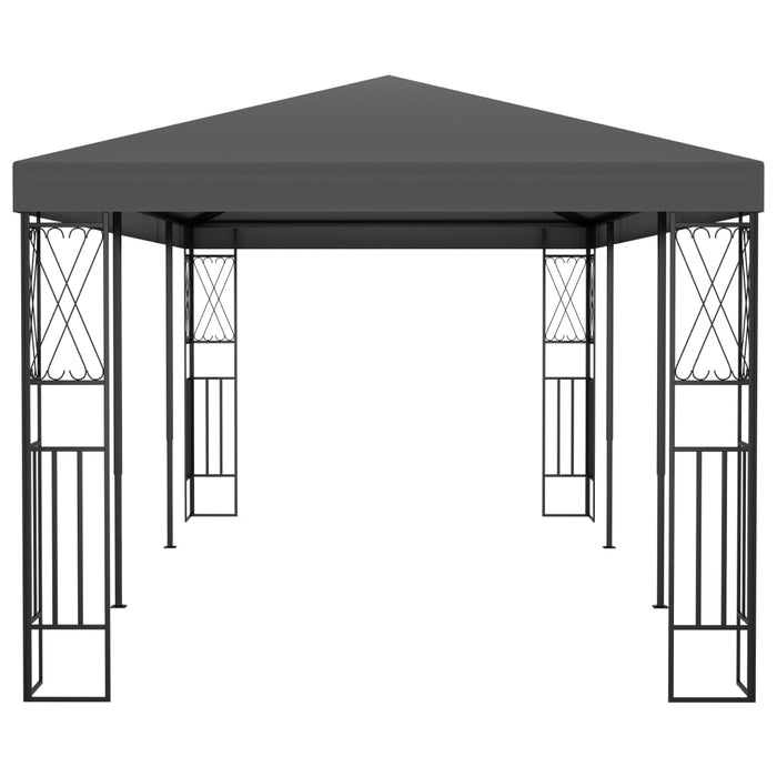 Pavilion, antracit, 3 x 6 m, material textil - WALTI WALTI