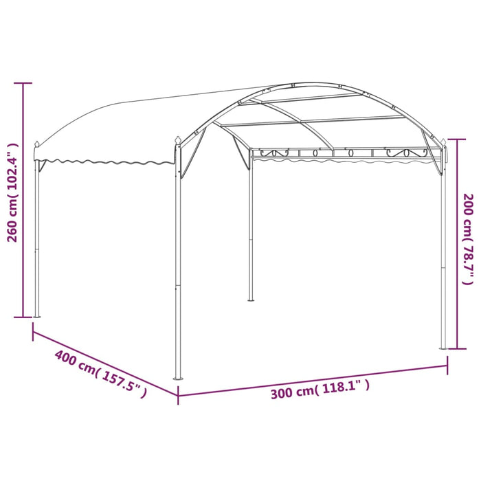 Pavilion, crem, material textil - WALTI WALTI