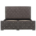 Cadru de pat, gri, 120 x 200 cm, material textil - WALTI WALTI