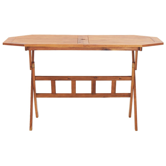 Masă de grădină pliabilă, 135x85x75 cm, lemn masiv de acacia - WALTI WALTI
