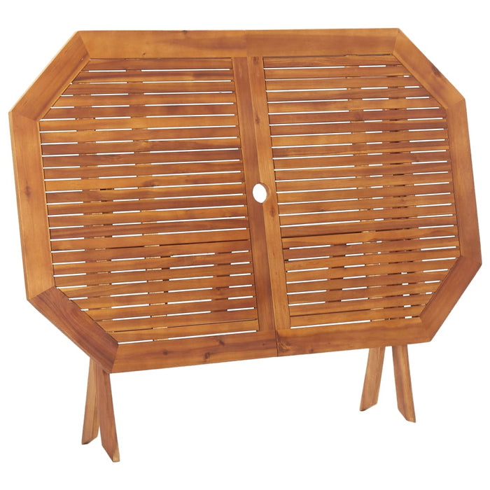 Masă de grădină pliabilă, 135x85x75 cm, lemn masiv de acacia - WALTI WALTI