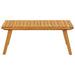 Măsuță de cafea de grădină, 90x55x35 cm, lemn masiv acacia - WALTI WALTI